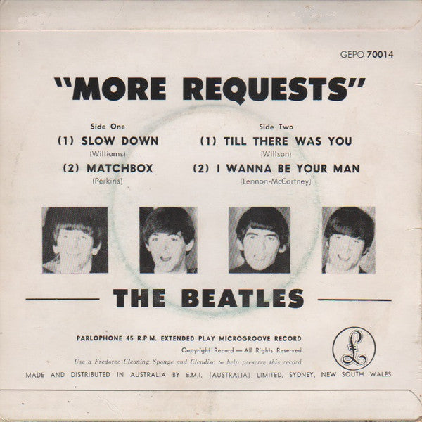 The Beatles – More Requests 7" vinyl record, image 2 of 4