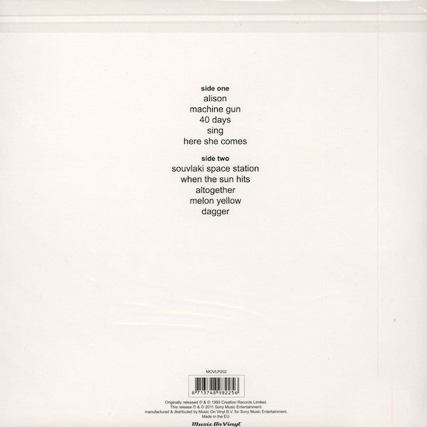 Slowdive – Souvlaki LP vinyl record, image 2 of 6