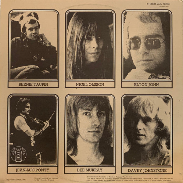 Elton John – Honky Château LP vinyl record, image 4 of 10