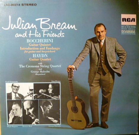 Julian Bream, Various, Luigi Boccherini, Benjamin Britten, Joseph Haydn – Julian Bream And Friends LP vinyl record, image 1 of 4