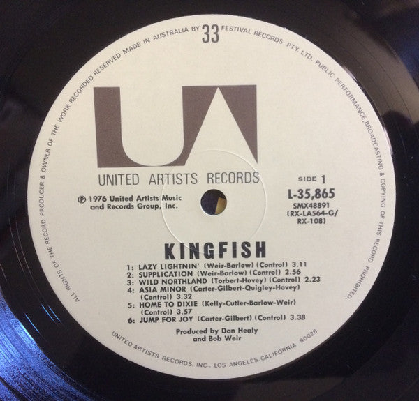 Kingfish – Kingfish LP vinyl record, image 4 of 4