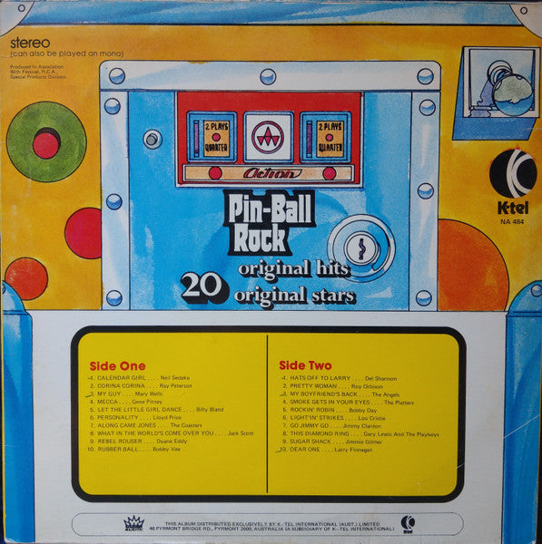 Various – Pin-Ball Rock LP vinyl record, image 2 of 7