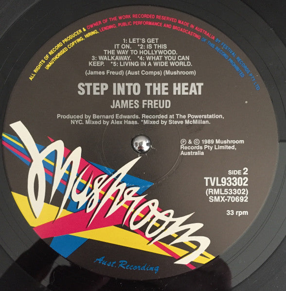 James Freud – Step Into The Heat LP vinyl record, image 6 of 7