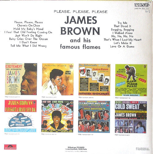 James Brown & The Famous Flames – Please, Please, Please LP vinyl record, image 2 of 4