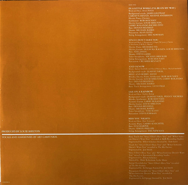 Art Garfunkel – Fate For Breakfast LP vinyl record, image 3 of 10