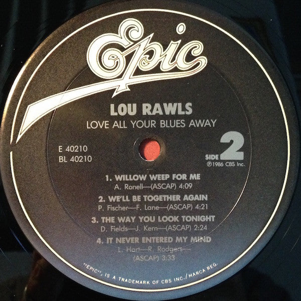 Lou Rawls – Love All Your Blues Away LP vinyl record, image 4 of 7