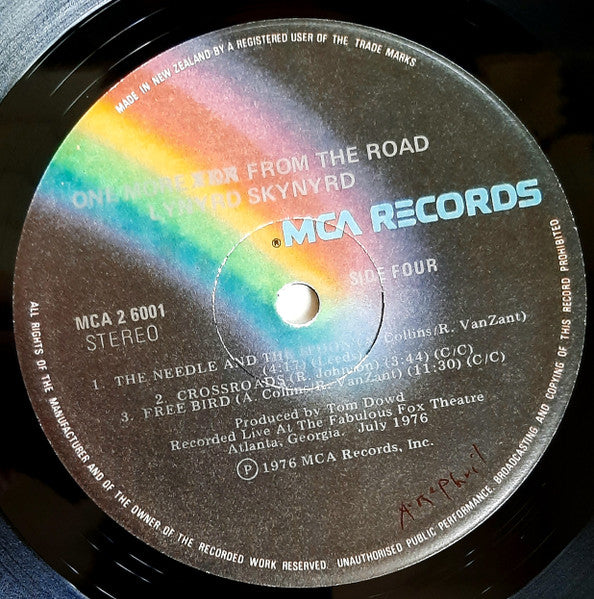 Lynyrd Skynyrd – One More From The Road (2xLP) LP vinyl record, image 7 of 7
