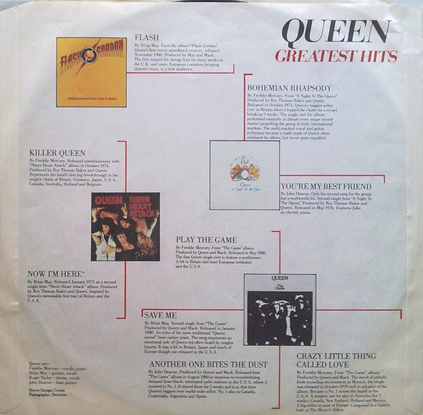 Queen – Greatest Hits LP vinyl record, image 6 of 8