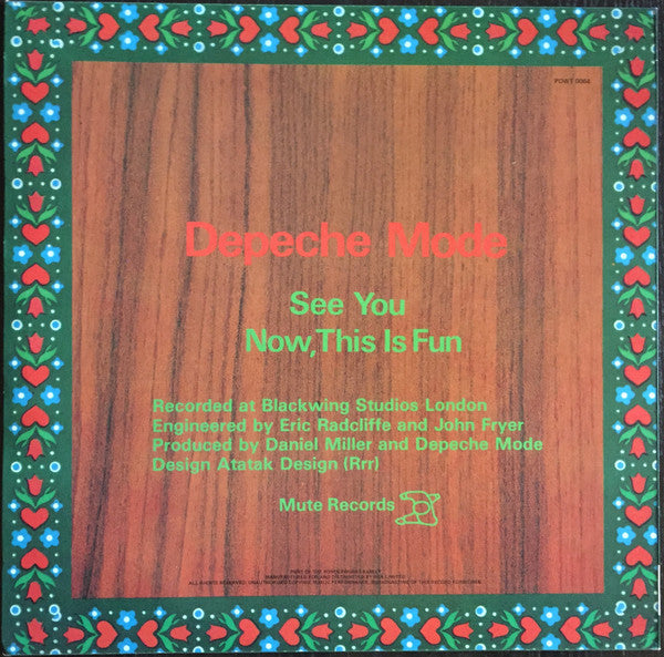 Depeche Mode – See You 12" vinyl record, image 2 of 4