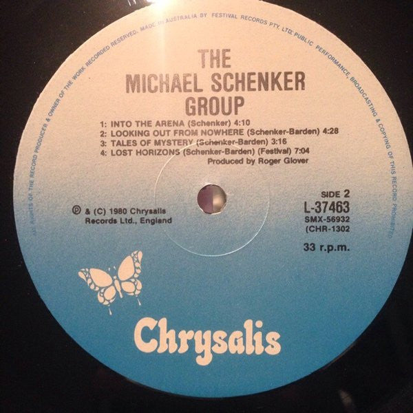The Michael Schenker Group – The Michael Schenker Group LP vinyl record, image 4 of 5