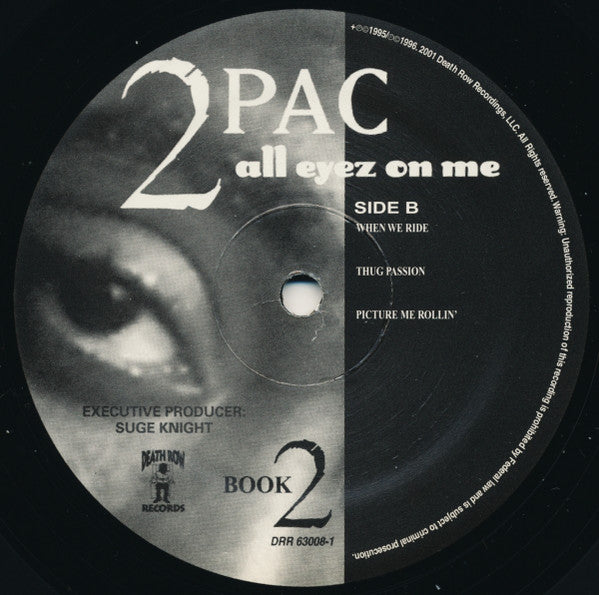 2Pac – All Eyez On Me (4xLP) LP vinyl record, image 10 of 10