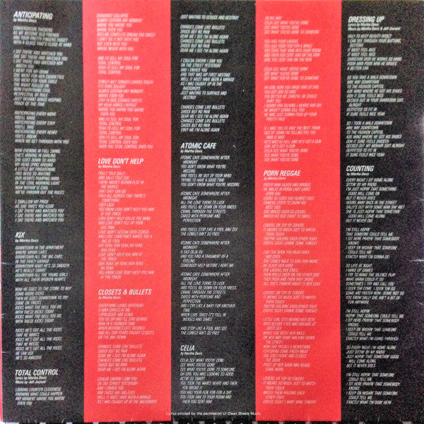 The Motels – Motels LP vinyl record, image 4 of 6
