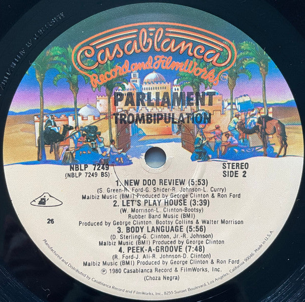Parliament – Trombipulation LP vinyl record, image 7 of 9