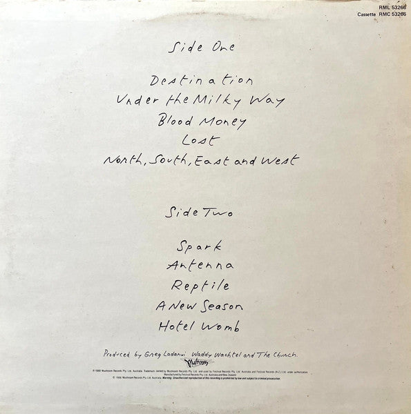 The Church – Starfish LP vinyl record, image 2 of 8