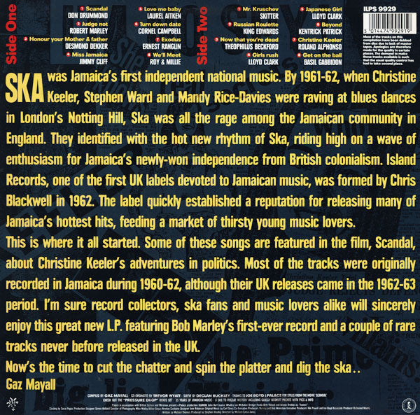 Various – Scandal Ska LP vinyl record, image 2 of 4