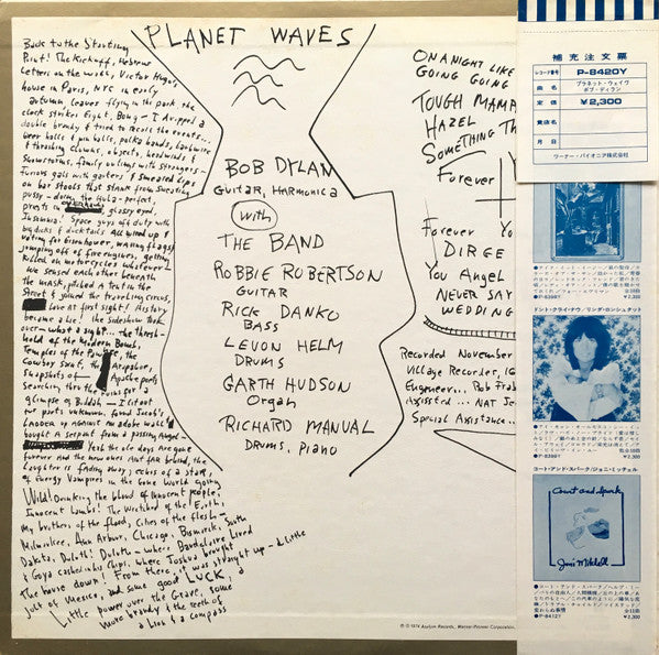 Bob Dylan – Planet Waves LP vinyl record, image 3 of 10