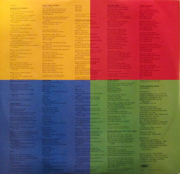 The Motels – All Four One LP vinyl record, image 6 of 8