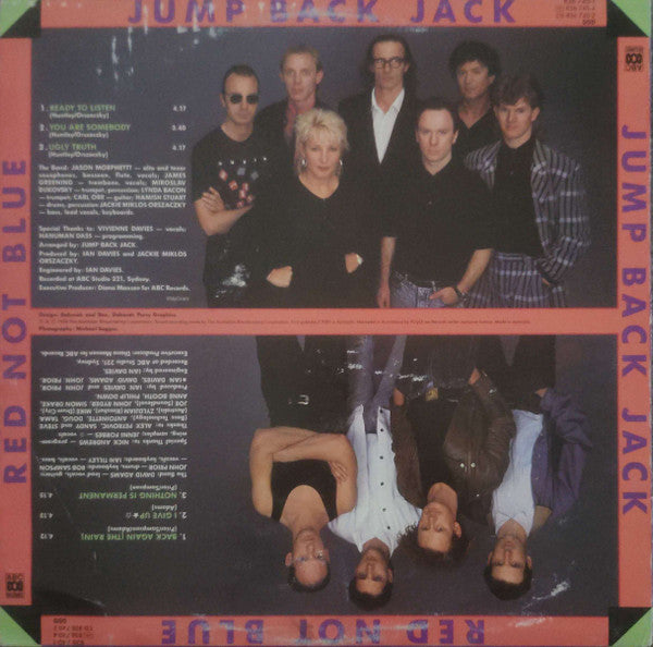 Jackie Orszaczky, Red Not Blue – Double Take LP vinyl record, image 2 of 3