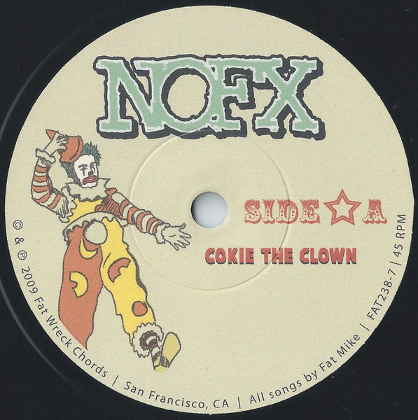 NOFX – Cokie The Clown 7" vinyl record, image 5 of 6