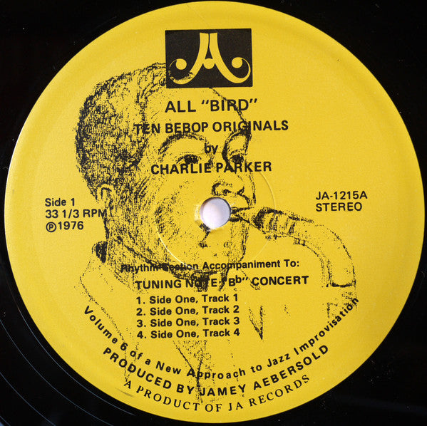 Jamey Aebersold – All "Bird" LP vinyl record, image 3 of 4