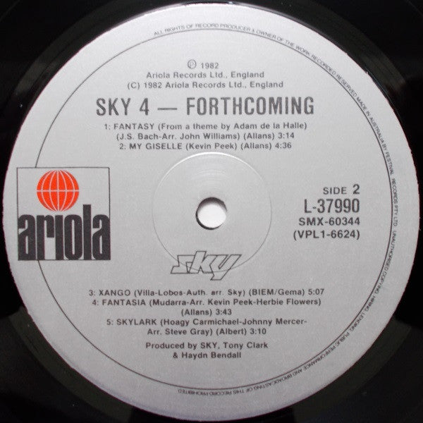 Sky – Sky 4 Forthcoming LP vinyl record, image 4 of 8