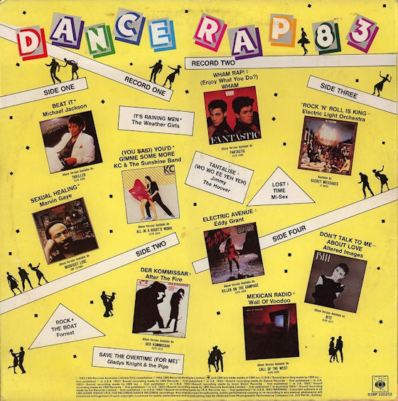 Various – Dance Rap 83 (2xLP) LP vinyl record, image 2 of 6
