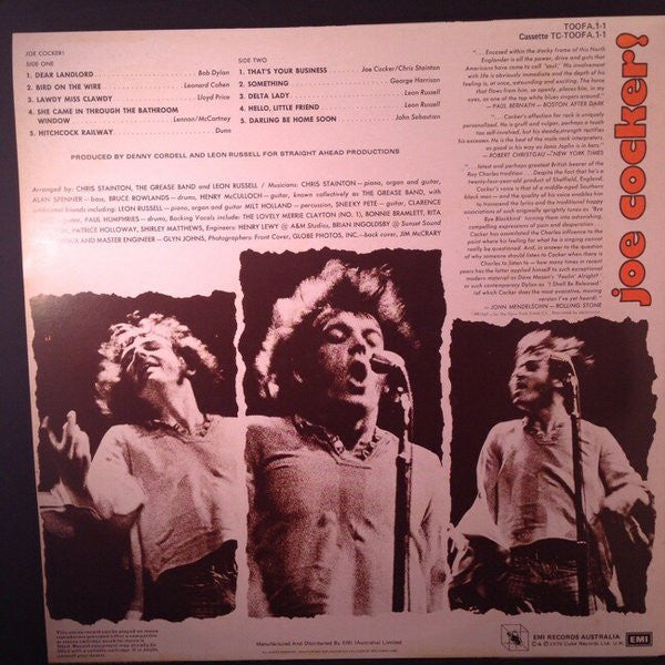Joe Cocker – Joe Cocker! / With A Little Help From My Friends (2xLP) LP vinyl record, image 2 of 9