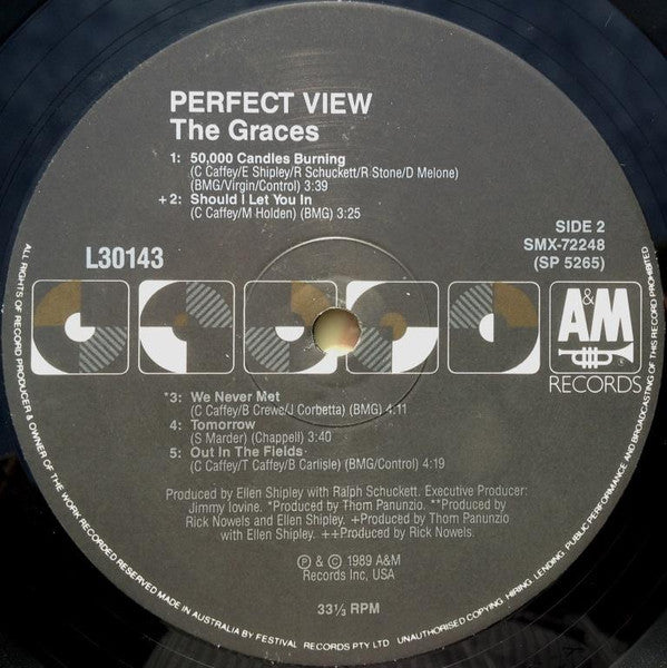 The Graces – Perfect View LP vinyl record, image 4 of 4