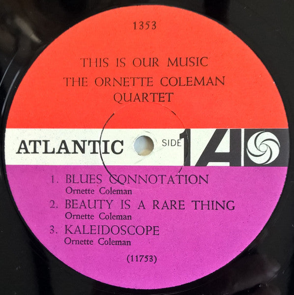 The Ornette Coleman Quartet – This Is Our Music LP vinyl record, image 3 of 6