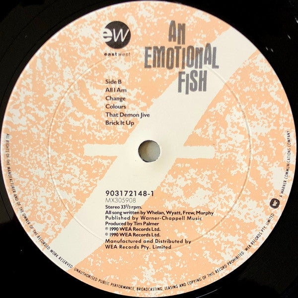 An Emotional Fish – An Emotional Fish LP vinyl record, image 4 of 6