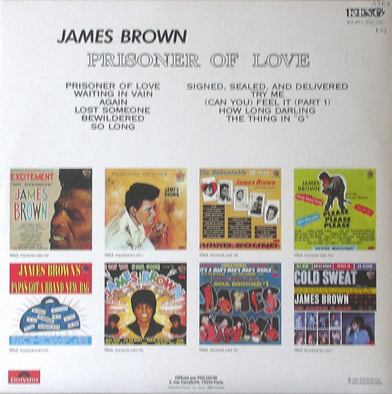 James Brown – Prisoner Of Love LP vinyl record, image 2 of 4