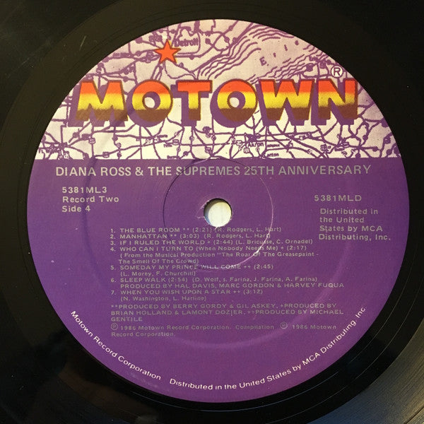 The Supremes – 25th Anniversary (3xLP) LP vinyl record, image 8 of 10