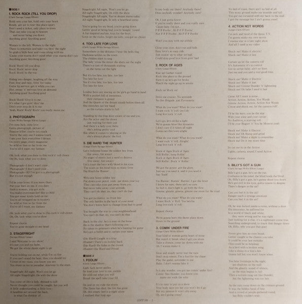 Def Leppard – Pyromania LP vinyl record, image 5 of 7