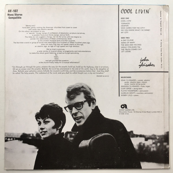 John Ylvisaker – Cool Livin' LP vinyl record, image 2 of 4