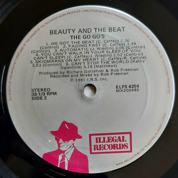 Go-Go's – Beauty And The Beat LP vinyl record, image 4 of 4