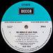 Julie Felix – The World Of Julie Felix LP vinyl record, image 3 of 4