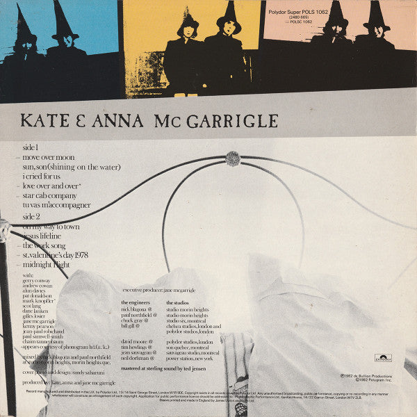 Kate & Anna McGarrigle – Love Over And Over LP vinyl record, image 2 of 4