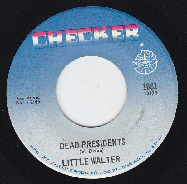 Little Walter – I'm A Businessman 7" vinyl record, image 2 of 2