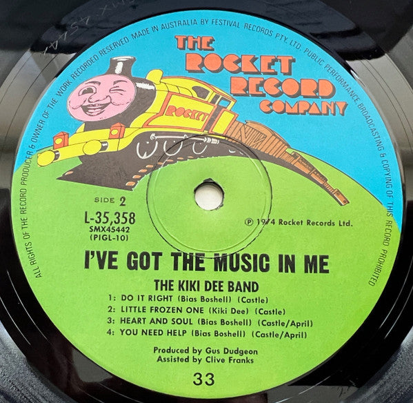 The Kiki Dee Band – I've Got The Music In Me LP vinyl record, image 4 of 6