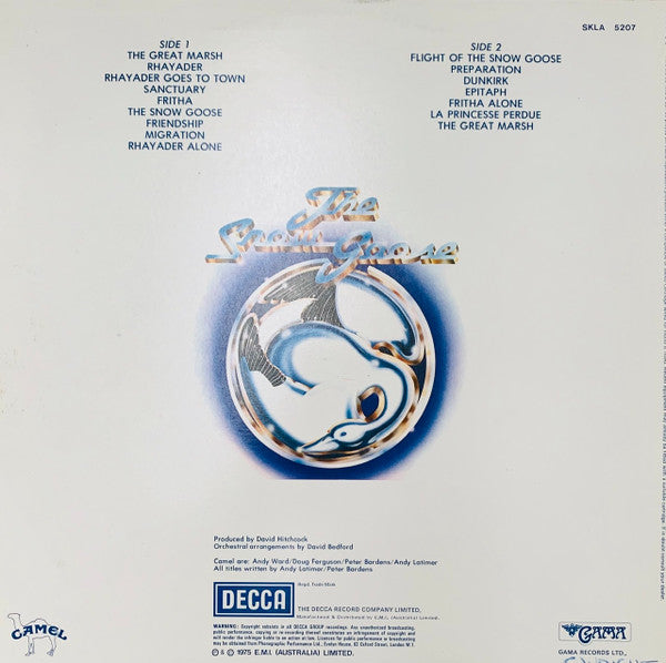 Camel – The Snow Goose LP vinyl record, image 2 of 5