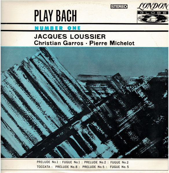 Jacques Loussier, Christian Garros, Pierre Michelot – Play Bach No. 1 LP vinyl record, image 1 of 4