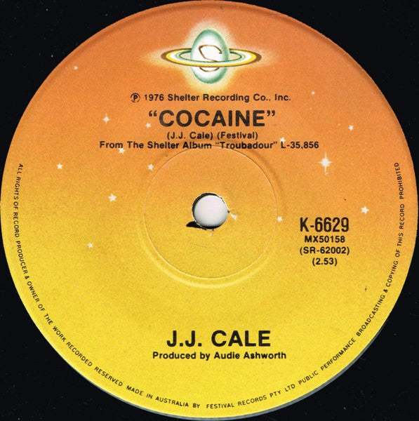 J.J. Cale – Hey Baby 7" vinyl record, image 2 of 2