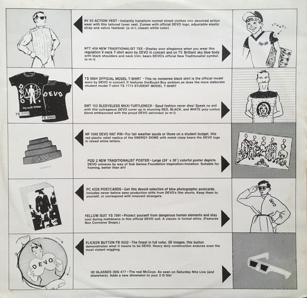 Devo – New Traditionalists LP vinyl record, image 7 of 10