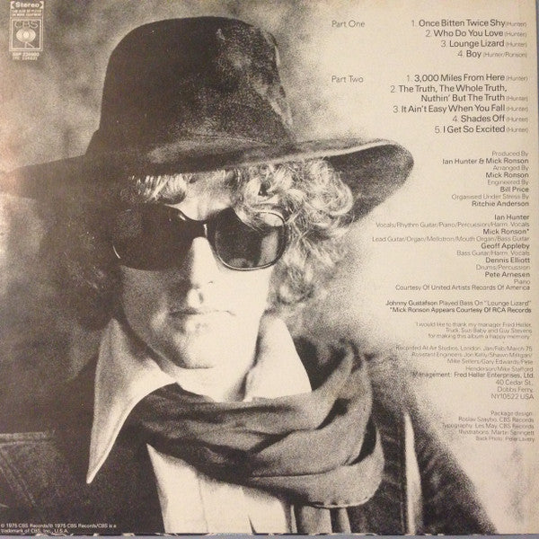 Ian Hunter – Ian Hunter LP vinyl record, image 2 of 6