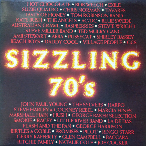 Various – Sizzling 70's (3xLP) LP vinyl record, image 4 of 10
