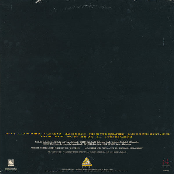 AD – Art Of The State LP vinyl record, image 2 of 8