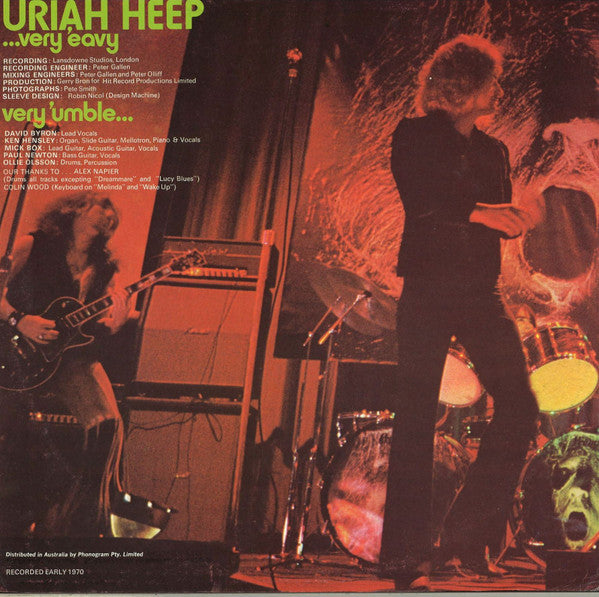 Uriah Heep – ...Very 'Eavy ...Very 'Umble LP vinyl record, image 2 of 6