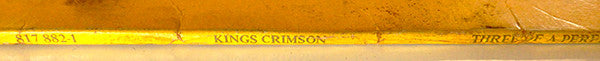 King Crimson – Three Of A Perfect Pair LP vinyl record, image 6 of 6