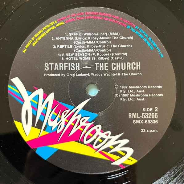 The Church – Starfish LP vinyl record, image 4 of 8