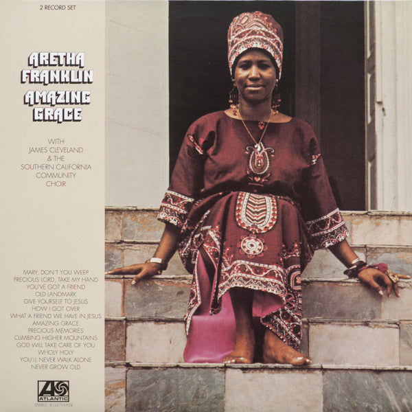 Aretha Franklin, Rev. James Cleveland, The Southern California Community Choir – Amazing Grace (2xLP)